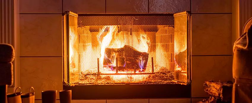 Mendota Hearth Landscape Fireplace Installation in Ankeny, Iowa