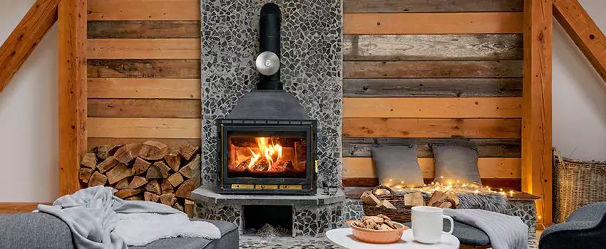 Thelin Hearth Products Direct Vent Gas Stove Fireplace Inspection in Ankeny, Iowa